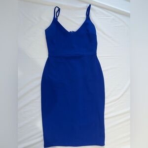 Lulu's Royal Blue Midi Dress